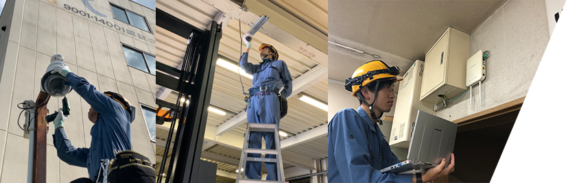 ネットワークカメラ/無線アクセスポイントや各種セン